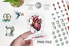 Galactic Affection Love Sticker Product Image 1