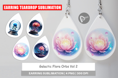 Earring Galactic Flora Orbs Product Image 1