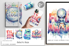 One Eyed Monster Wisdom Digital Paper Product Image 1