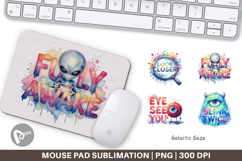 One Eyed Monster Wisdom Mouse Pad Product Image 1