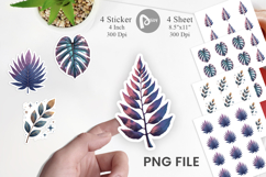 Sticker Metallic Botanicals Product Image 1