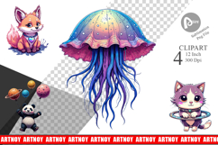 Galactic Pet Charms Clipart Product Image 1