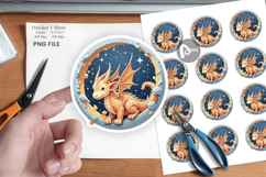 Galactic Pet Charms Sticker Product Image 1