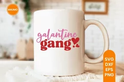 Galantine gang, girl's valentine svg quote Product Image 2