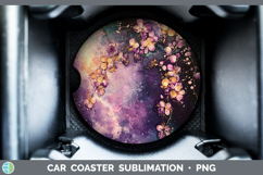 GorgeousGalaxy Car Coaster design.