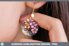 GorgeousGalaxy Round Earrings design.