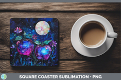 GorgeousGalaxy Square Coaster design.