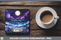 GorgeousGalaxy Square Coaster design.