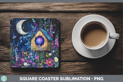 GorgeousGalaxy Square Coaster design.
