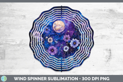 GorgeousGalaxy Wind Spinner design.