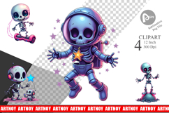 Galaxy Skeletons Clipart Product Image 1