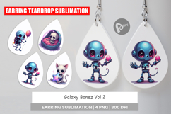 Earring Galaxy Skeletons Product Image 1