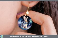 GorgeousGalaxy Round Earrings design.