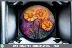 GorgeousGalaxy Car Coaster design.