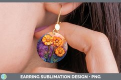 GorgeousGalaxy Round Earrings design.