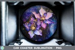 GorgeousGalaxy Car Coaster design.