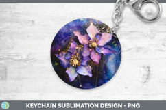 GorgeousGalaxy Keychain design.