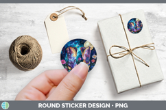 GorgeousGalaxy Stickers design.