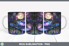 GorgeousGalaxy Mug Wrap design.