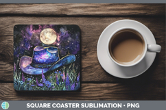GorgeousGalaxy Square Coaster design.