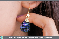 GorgeousGalaxy Teardrop Earrings design.