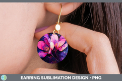 GorgeousGalaxy Round Earrings design.