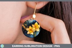 GorgeousGalaxy Round Earrings design.