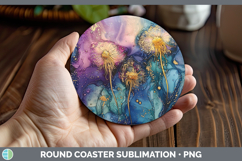 GorgeousGalaxy Round Coaster design.