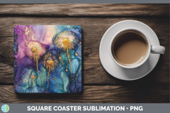 GorgeousGalaxy Square Coaster design.