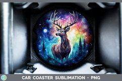 GorgeousGalaxy Car Coaster design.