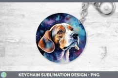 GorgeousGalaxy Dog Keychain design.