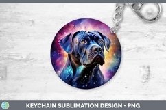 GorgeousGalaxy Dog Keychain design.
