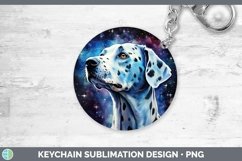 GorgeousGalaxy Dog Keychain design.