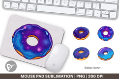 Mouse Pad Galaxy Donut Product Image 1