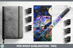 GorgeousGalaxy Pen Wrap design.