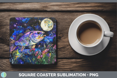 GorgeousGalaxy Square Coaster design.
