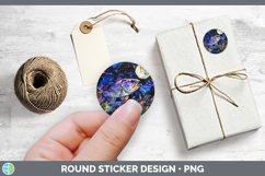GorgeousGalaxy Stickers design.