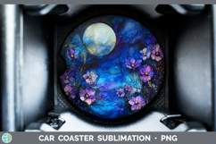 GorgeousGalaxy Car Coaster design.