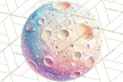Space Clipart, Astronaut Alien Nursery Art PNG Product Image 2