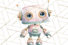 Space Clipart, Astronaut Alien Nursery Art PNG Product Image 5