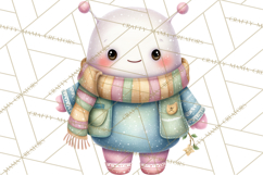 Space Clipart, Astronaut Alien Nursery Art PNG Product Image 4