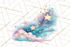 Space Clipart, Astronaut Alien Nursery Art PNG Product Image 3