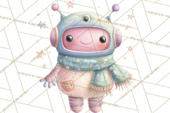 Space Clipart, Astronaut Alien Nursery Art PNG Product Image 5