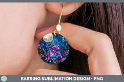 GorgeousGalaxy Round Earrings design.