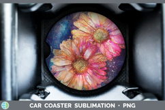 GorgeousGalaxy Car Coaster design.