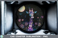 GorgeousGalaxy Car Coaster design.
