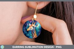 GorgeousGalaxy Round Earrings design.
