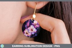 GorgeousGalaxy Round Earrings design.