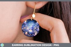 GorgeousGalaxy Round Earrings design.