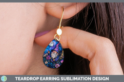 GorgeousGalaxy Teardrop Earrings design.
